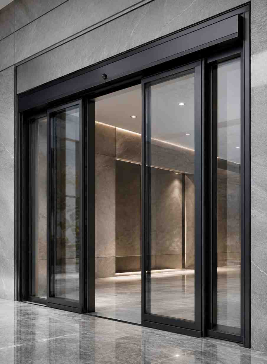 Hans Hardware Blackbird Automatic Sliding Door