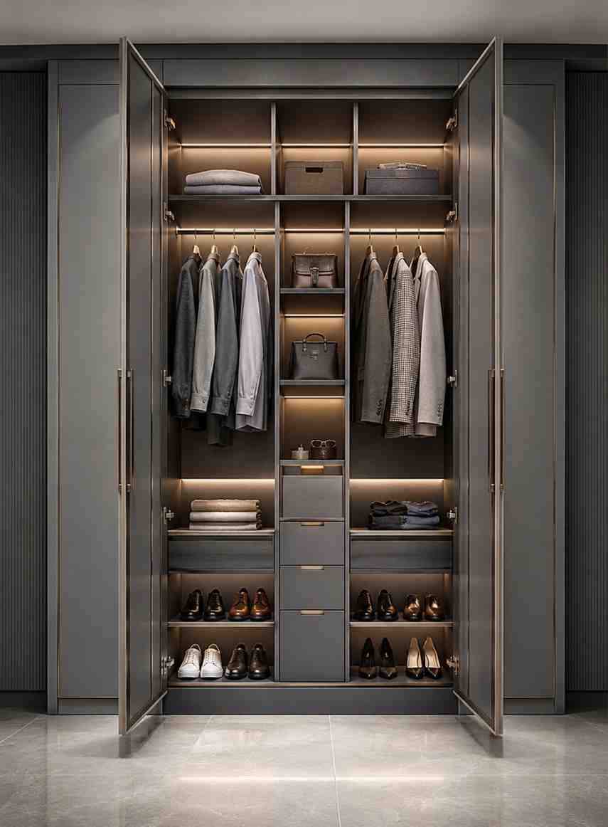 Hans Hardware Openable Wardrobes