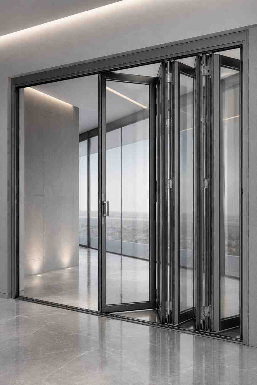 Hans Hardware Sliding Folding Door System